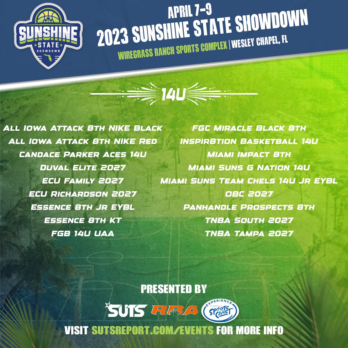 14U-17U divisions are 🔥 for this weekend! #SSS23