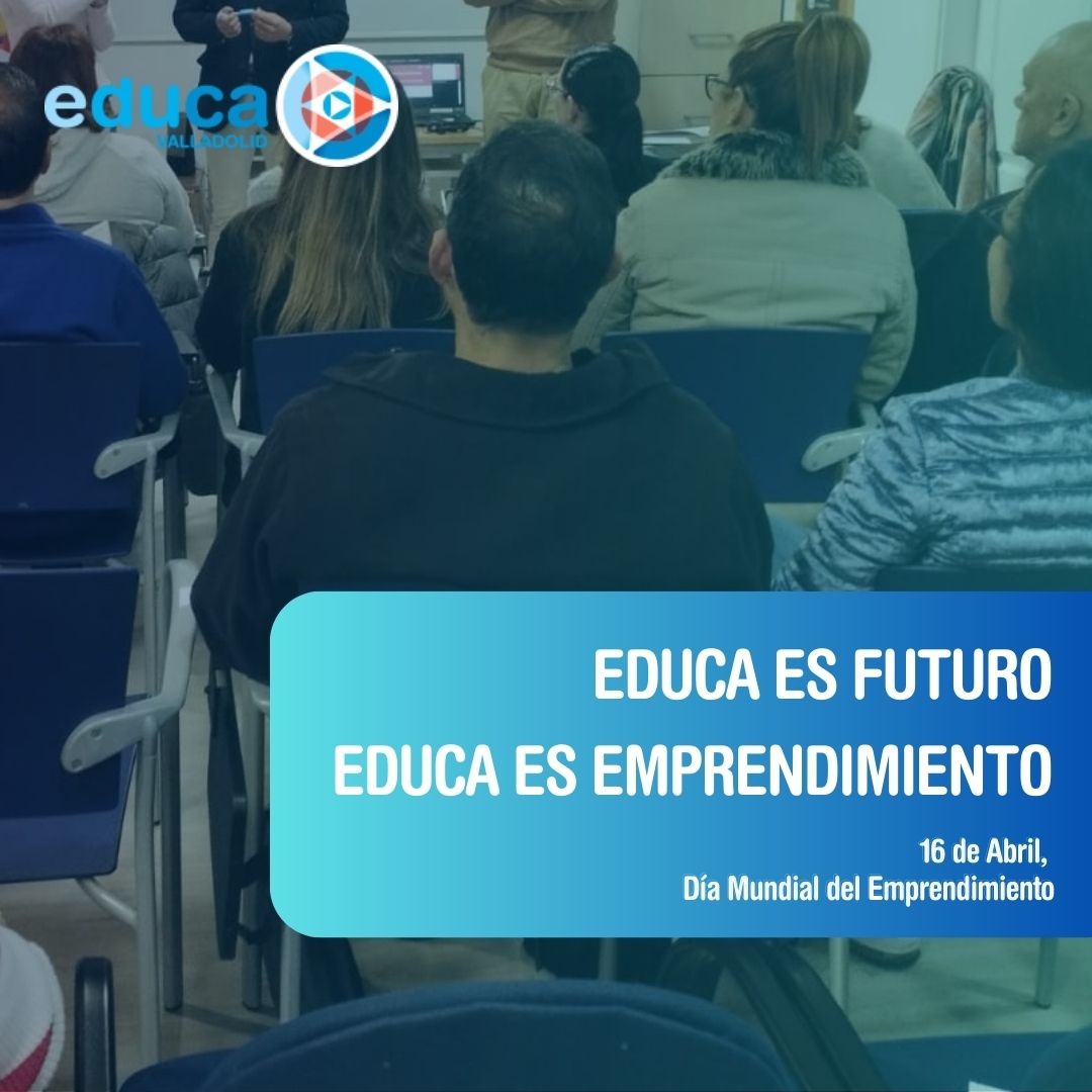 Desde EDUCA siempre se defenderán los
intereses de todos los emprendedores de Castilla y
León, quienes forman el #TejidoEmpresarial y
contribuyen al #desarrollo económico local.

¡Feliz 16 de Abril, Día Mundial del Emprendimiento, a
todos aquellos que luchan por sus
proyectos!