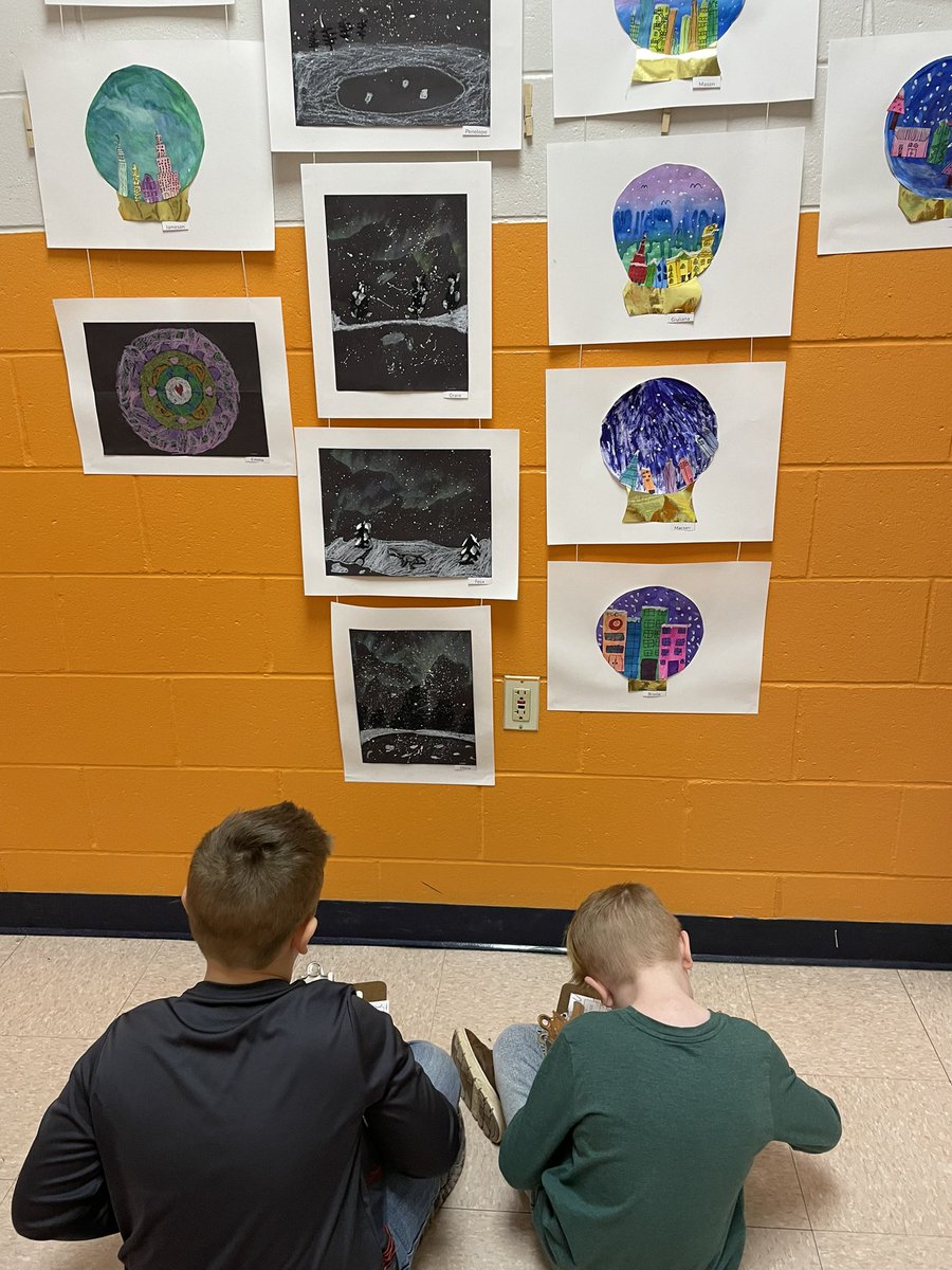 NSES_RI's tweet photo. Celebrating the Arts @NSES_RI “Youth Art Month”! Thanks to Art Teacher extraordinaire, Lizzie Guertin! 🎨🖼 @Jen_Daigneault @RachSal44 https://t.co/dGASUSD1Jj
