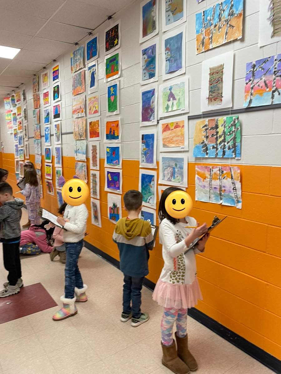NSES_RI's tweet photo. Celebrating the Arts @NSES_RI “Youth Art Month”! Thanks to Art Teacher extraordinaire, Lizzie Guertin! 🎨🖼 @Jen_Daigneault @RachSal44 https://t.co/dGASUSD1Jj