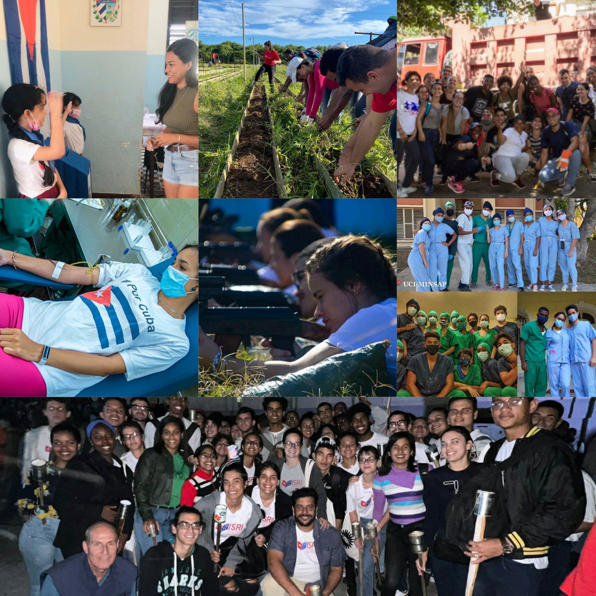 La juventud es el catalizador de la historia, es la fuerza motriz ✊🏽 de la construcción de un mundo mejor.
Ser joven es necesariamente ser joven de pensamiento.
Feliz día a los que creemos en #UnaMejorJuventud 🇨🇺