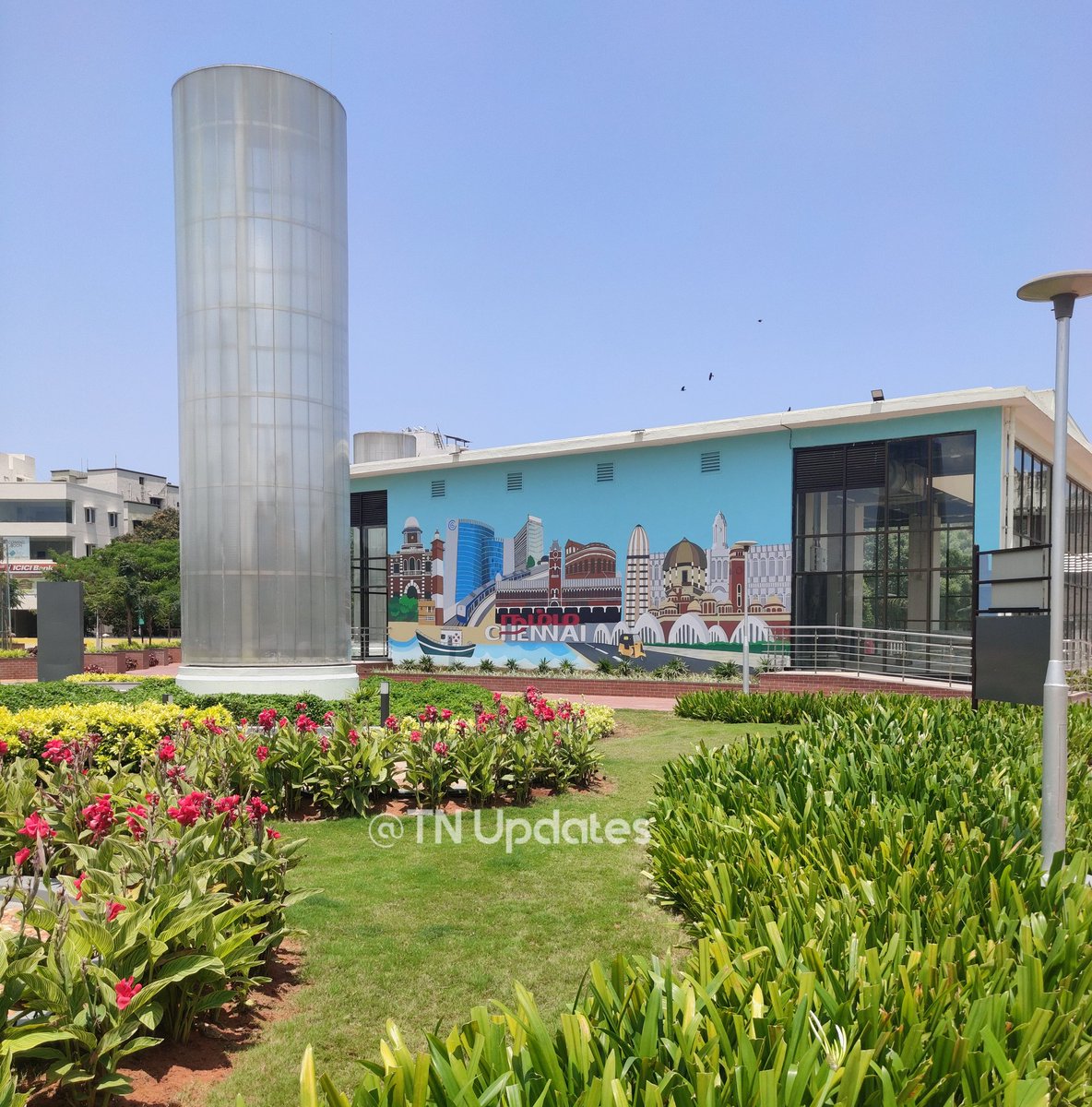 TN Updates on Twitter "The Thiru Vi Ka Park at Shenoy Nagar, which was