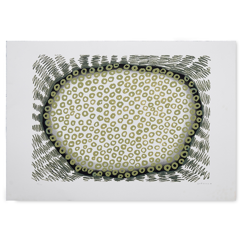 Luis Gordillo
"Olympic Centennial"
Serigrafía
Año: 1992
Dimensiones: 63 x 90 cm
Tirada 250 ejemplares
Firmado y numerado a mano

Más información: bit.ly/360TUa5