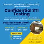 Photo by Kent State University DeWeese Health Center (@kentstateDHC)