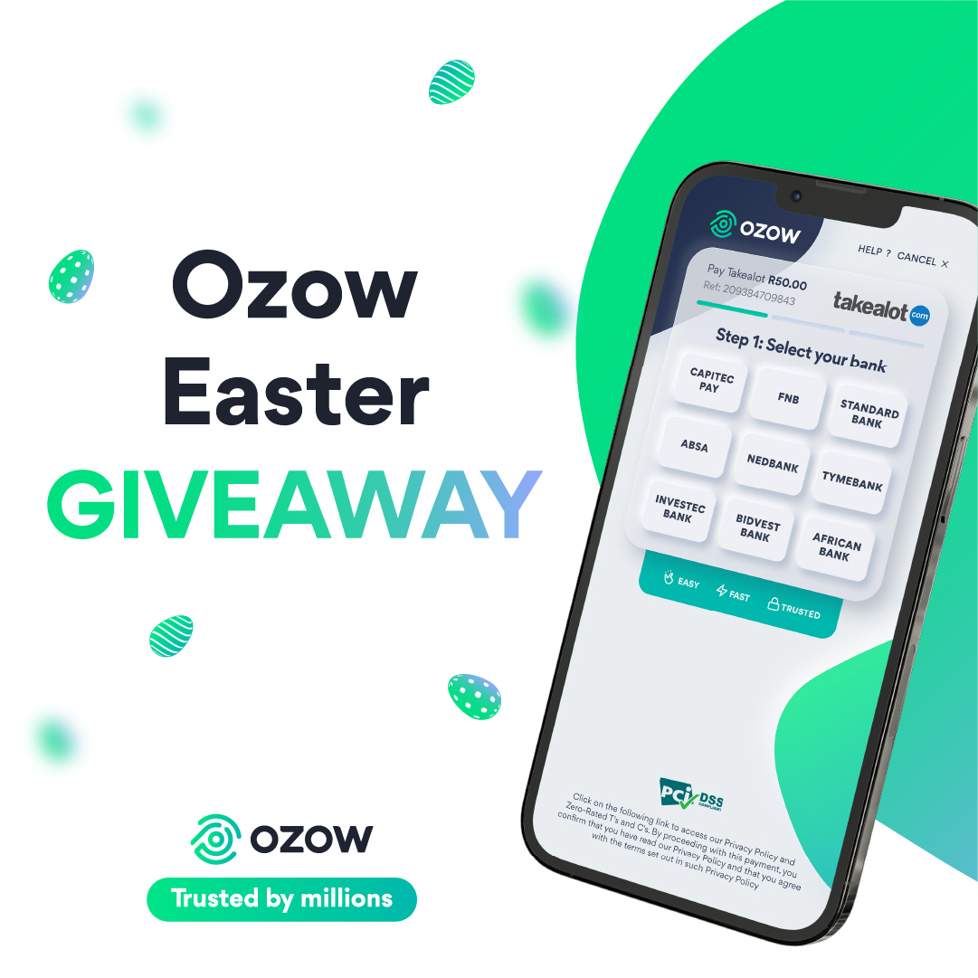 There's still time to WIN! We're giving away R1000 Takealot vouchers every day. To enter: 
💚Visit our competition page and sign up to our mailing list: bit.ly/40Ypgd1 
💚Retweet this post
Winners announced at 12pm daily. Competition runs 3-6 April.