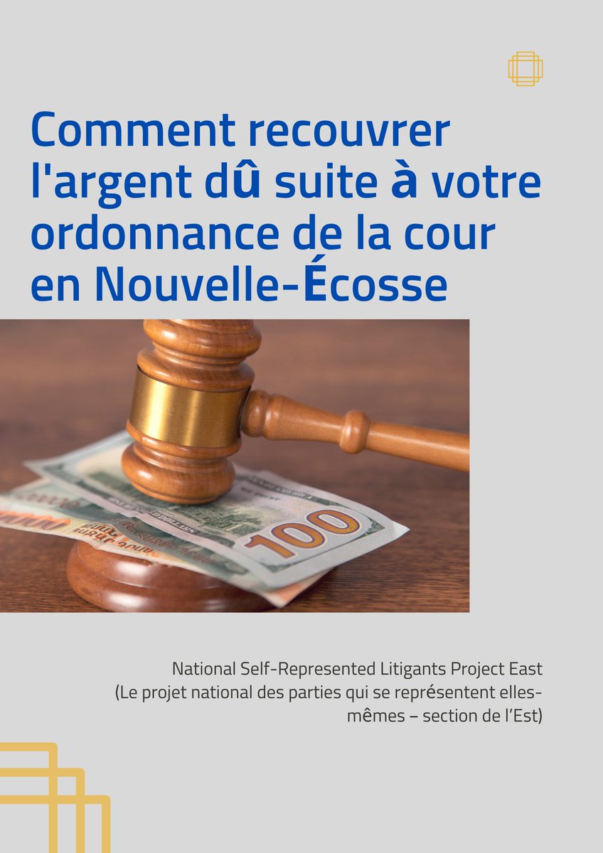 National Self-Represented Litigants Project - East tweet media