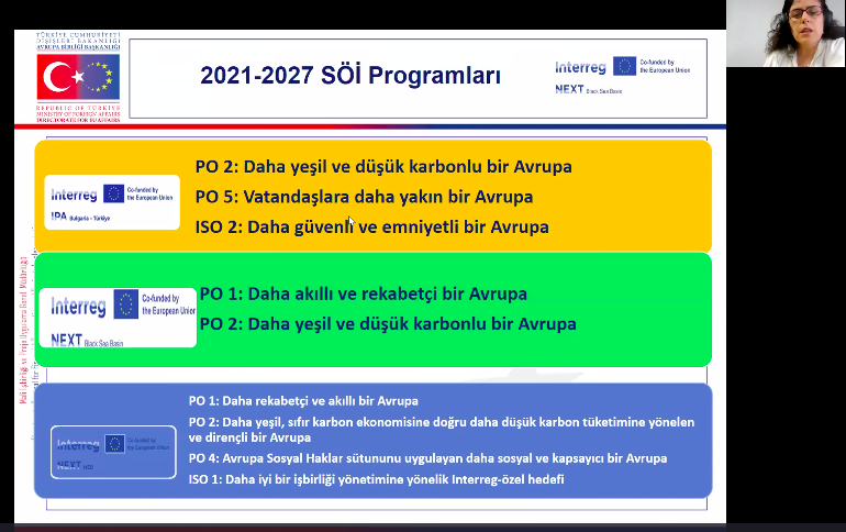 ABBaskanligi's tweet photo. The promotional webinar for 2021-2027 period of #CBCProgrammes held online with opening speech of @zcan_Bulent, Director-General for Financial Cooperation and Project Implementation. #cbc #cbcbgtr #interreg #enicbc #ENICBCMed https://t.co/KMQgJwHU3N