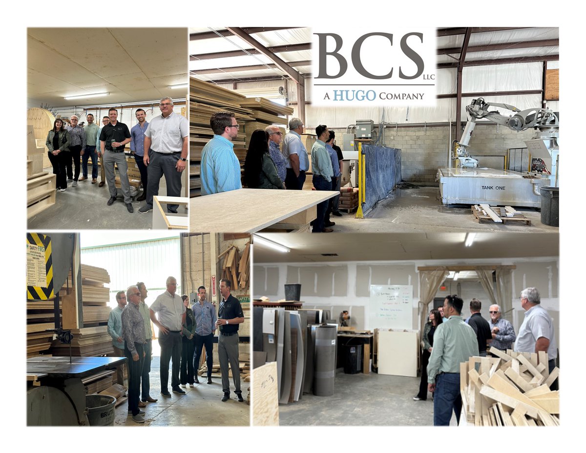 BCSllcJax's tweet image. @CPPI_News in the house!

On this #TransformationTuesday, we are highlighting one of our recent #PlantTours with our long-time client, #CPPI.

#Millwork #Casework #StoneTops #SolidSurface #Booths #Banquettes #Commercial #Interiors @HugosInteriors @BCSllcJax