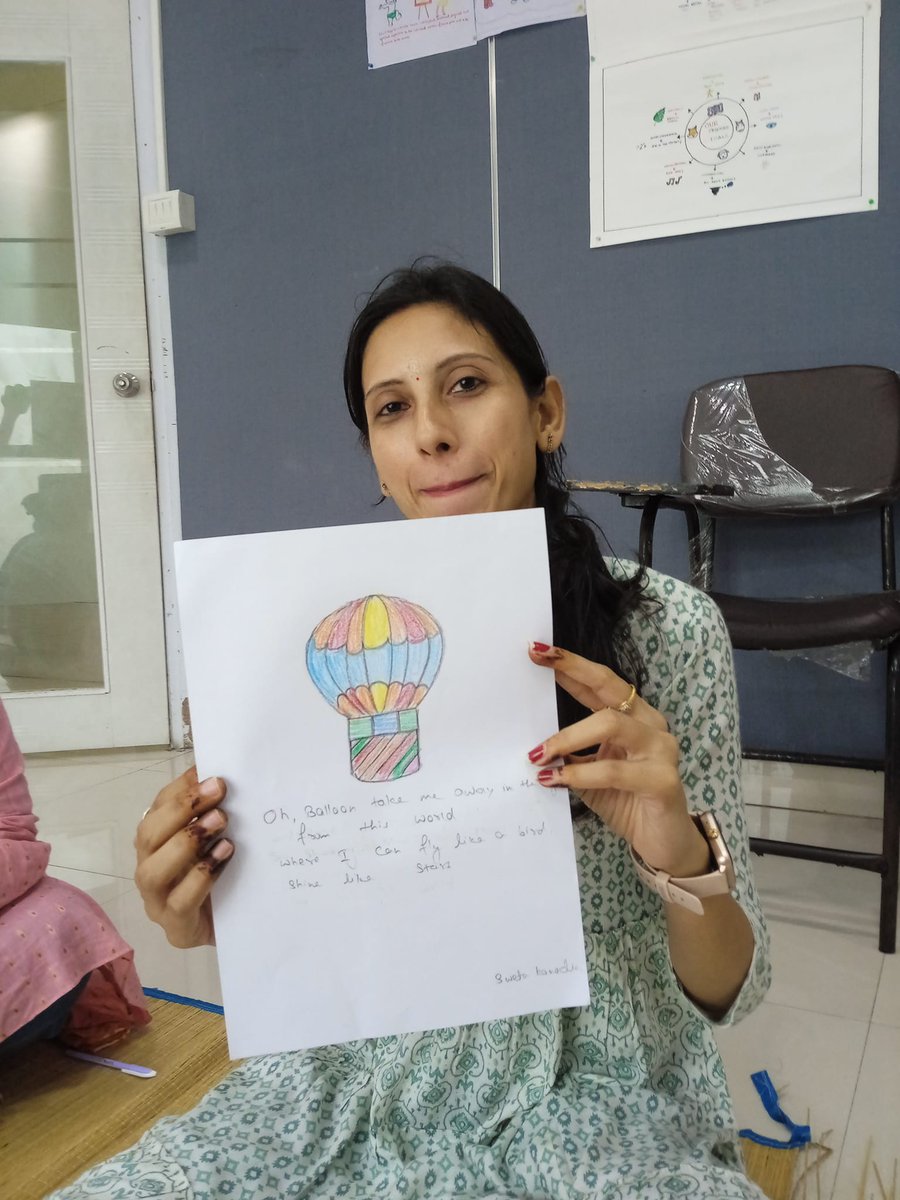 actcoursesasia's tweet image. Creativity  fosters mental growth in children by providing opportunities for trying out new ideas, and new ways of thinking and problem-solving and help teachers to learn more about what the child may be thinking or feeling
#fosteringcreativity #ITD #Inclass #rainbow