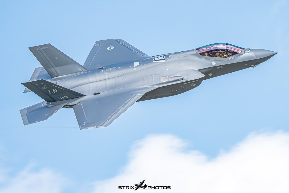 Strix Photos (@strixphotos) on Twitter photo Lightning departure ⚡
It was great to see the 495th Fighter Squadron in action yesterday! 📸
<a href="/HQUSAFEAFAF/">USAFE-AFAFRICA</a> <a href="/ThirdAirForce/">Third Air Force</a> <a href="/48FighterWing/">RAF Lakenheath</a> <a href="/NATO_AIRCOM/">NATO Air Command</a> <a href="/thef35/">F-35 Lightning II</a> <a href="/theF35JPO/">F-35 Lightning II Joint Program Office</a> <a href="/LockheedMartin/">Lockheed Martin</a> Lightning departure ⚡
It was great to see the 495th Fighter Squadron in action yesterday! 📸
<a href="/HQUSAFEAFAF/">USAFE-AFAFRICA</a> <a href="/ThirdAirForce/">Third Air Force</a> <a href="/48FighterWing/">RAF Lakenheath</a> <a href="/NATO_AIRCOM/">NATO Air Command</a> <a href="/thef35/">F-35 Lightning II</a> <a href="/theF35JPO/">F-35 Lightning II Joint Program Office</a> <a href="/LockheedMartin/">Lockheed Martin</a>
