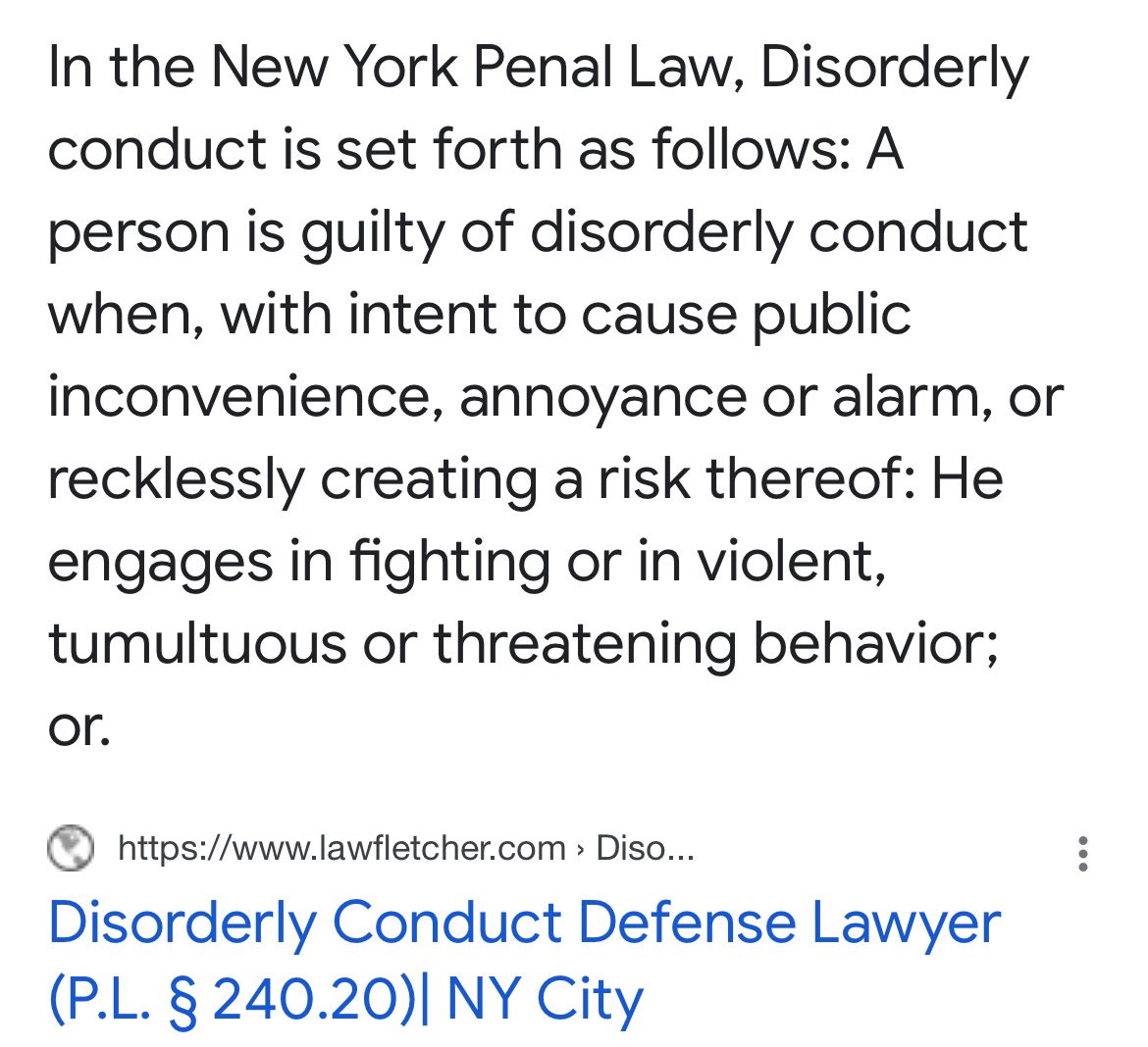 FmrRepMTG's tweet photo. According to NY law, the counter protesters planned, organized, and funded behavior is considered disorderly conduct.
@NYCMayor better direct NYPD to lock these people up. 
He said he wasn’t tolerating violence of any kind. https://t.co/Z5fFosuesK
