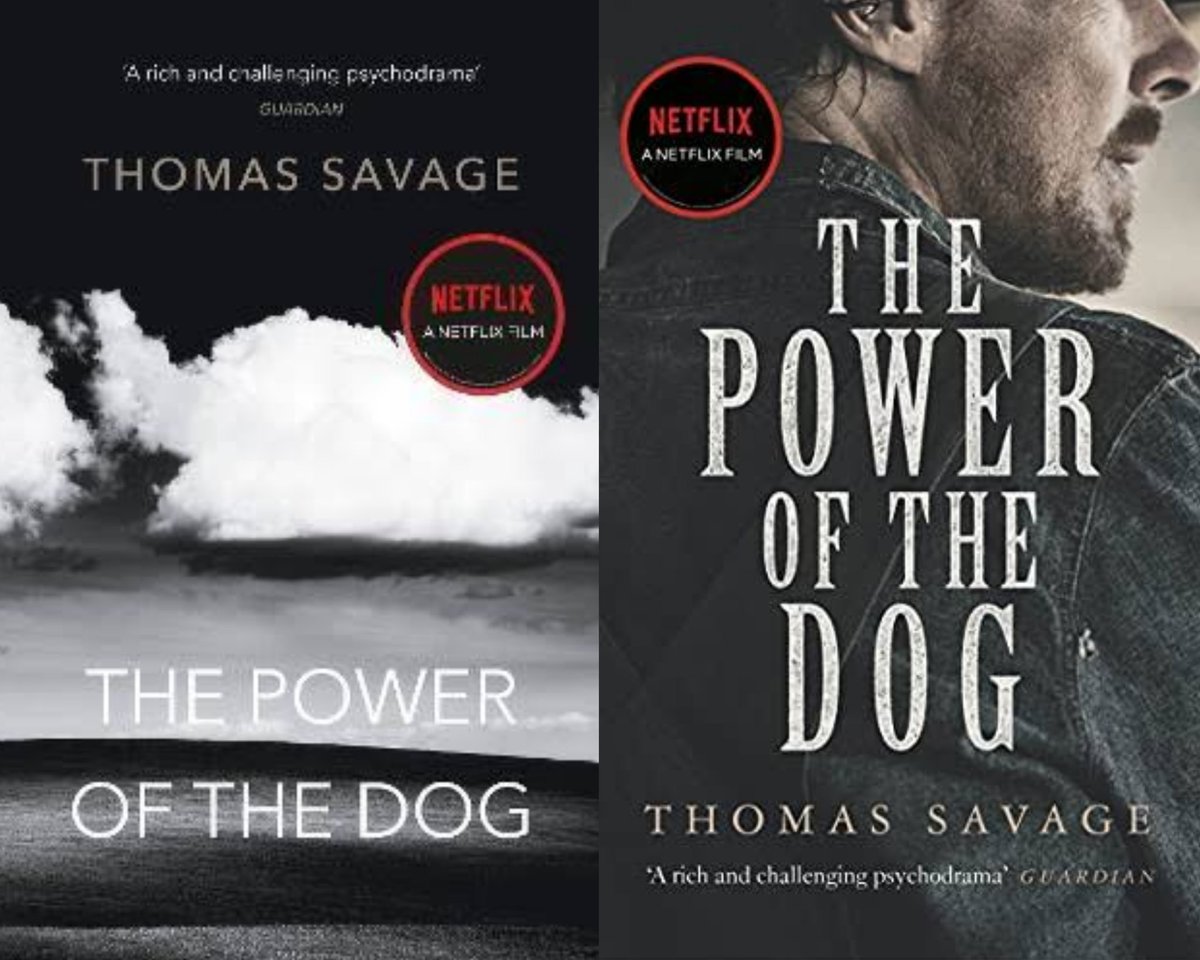 — ต่อจากในเธรดค่ะ 

The Power of the Dog (2021) อิงจากนวนิยายชื่อเดียวกันของ Thomas Savage ปี 1967 แบบ media tie in หาได้ที่คิโนะหรือ asia books ค่ะ แต่เราคิดว่าในงานหนังสือต้องมีค่ะ เพราะเป็นหนังสือใหม่ ของมันต้องมี๊
