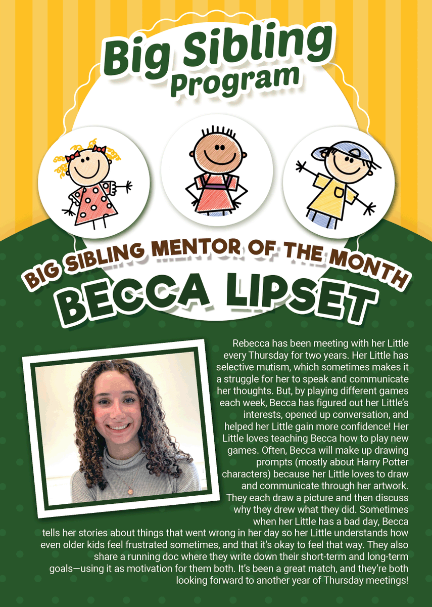 Congrats to Becca!!