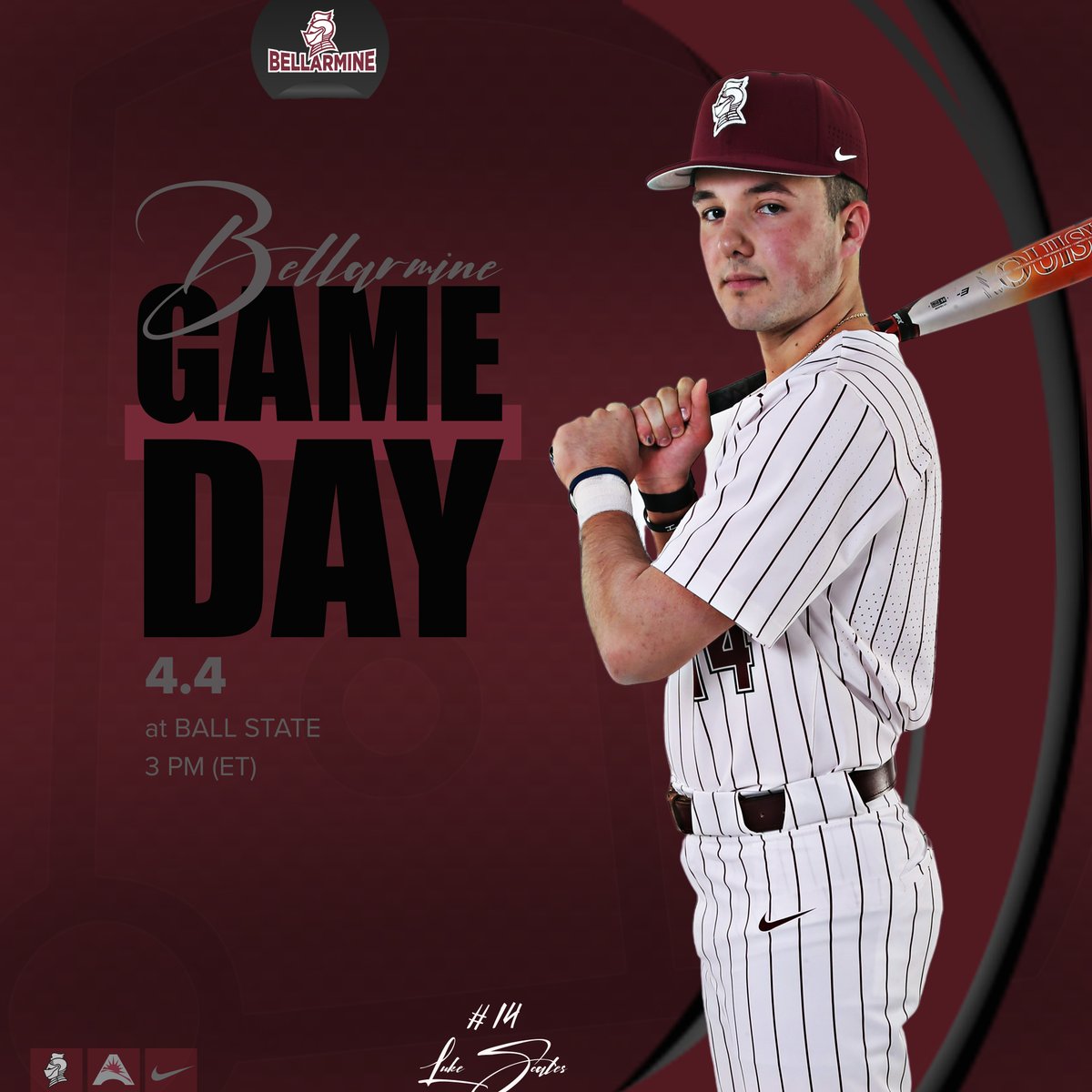 ⚾️ GAME DAY ⚾️

🆚 Ball State
⌚️ 3 p.m. (ET)
📍 Muncie, IN
💻 ballstatesports.com/watch/?Live=18…
📊 ballstatesports.com/sidearmstats/b…

⚔️ #SwordsUpBU ⚔️