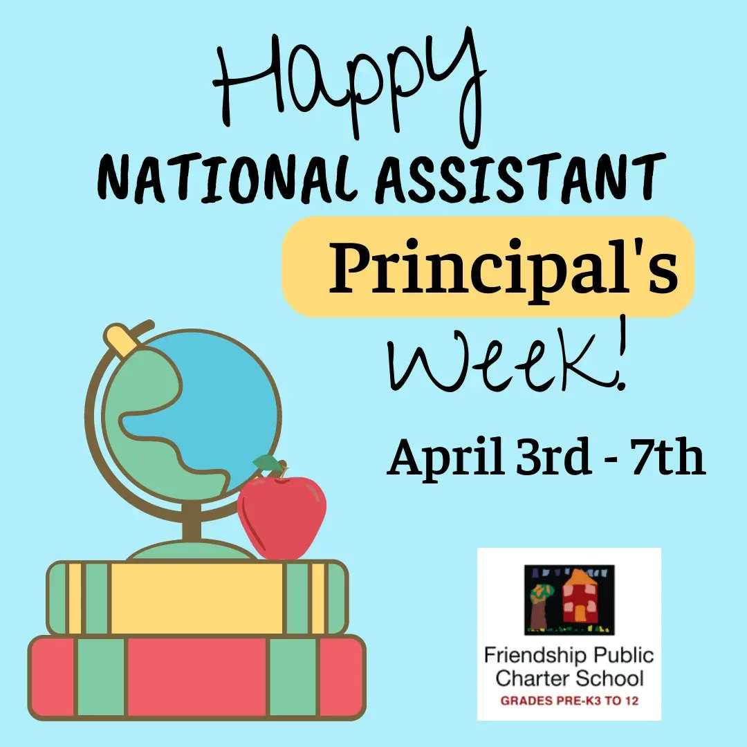 FriendshipPCS's tweet image. It&apos;s National Assistant Principal Week.  We call our leaders Academy Directors. This week, we will introduce our Academy Directors from each campus. We thank them for all they do for the Friendship Community. #APWeek23 #dccharterproud #FriendshipProud #academydirectors