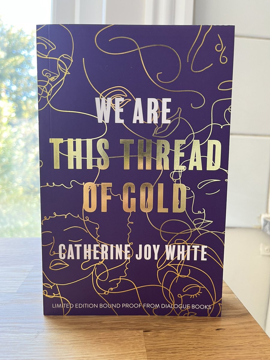 Huge thanks @dialoguebooks for a proof of This Thread of Gold. Out on 22nd June!