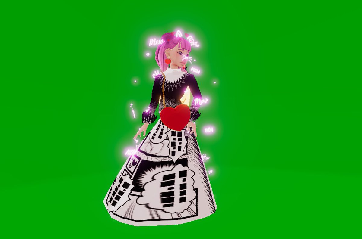 <a href="/decentraland/">Decentraland</a> Manga dress by <a href="/RuRingoM/">るりん｜みずきのりんご@喪中&育休</a> <a href="/thefabricant/">The Fabricant</a>