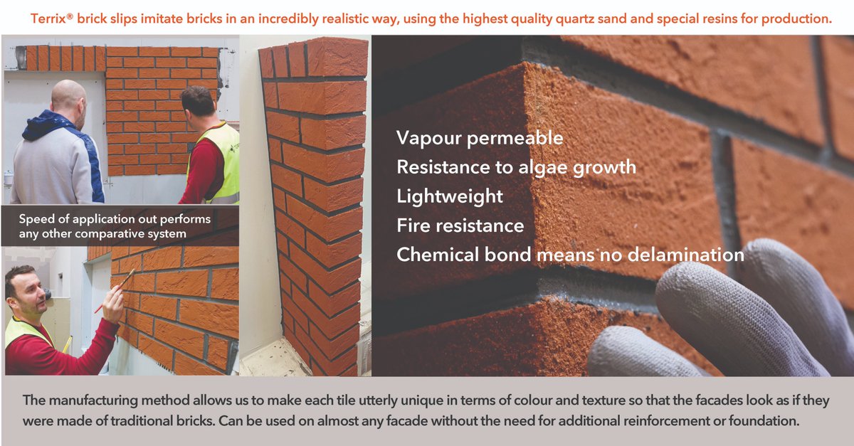 Brick slip training is now well underway from our training center in Rochdale to support 2 exciting new schemes ahead.