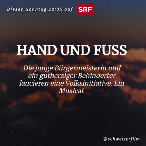 Die junge Bürgermeisterin und ein gutherziger Behinderter lancieren eine Volksinitiative. Ein Musical.