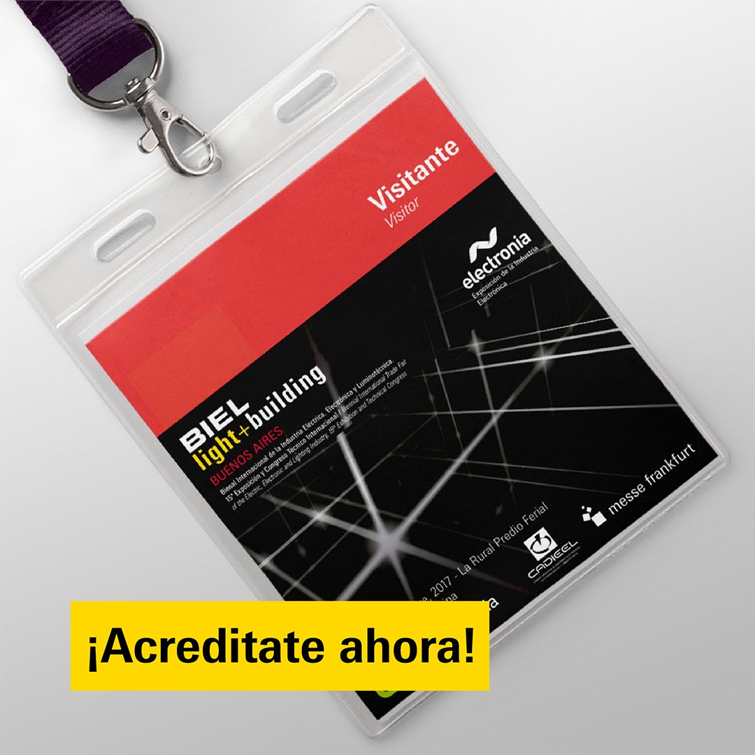BIEL Light+Building Buenos Aires tweet media