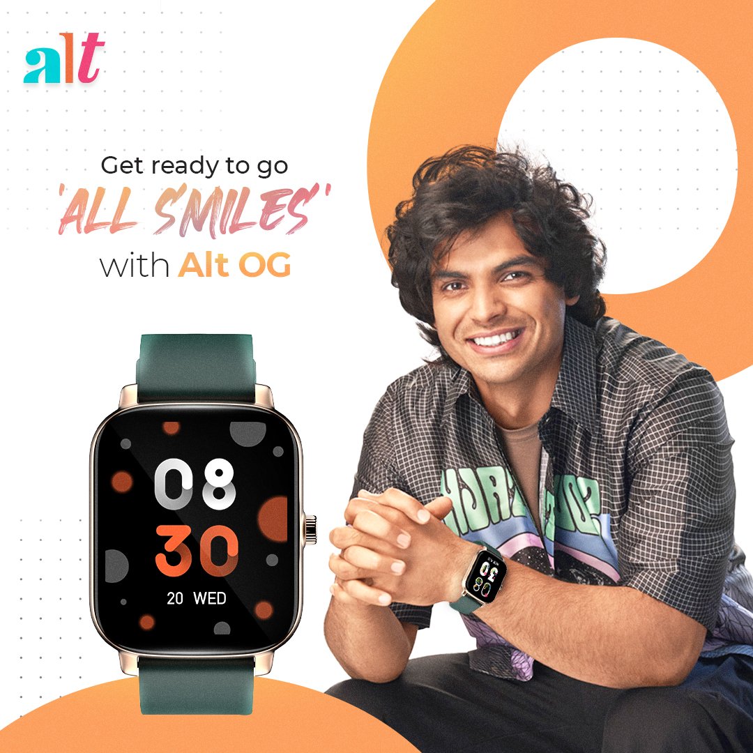 alt_smart_'s tweet photo. When you have #AltOG by your side, there's no stopping you from smiling and living the OG life!

So put on your OG companion and get ready to make the maximum impact!

Check us out here- https://t.co/AkDJ7ZXxyl

#WeAreAlt #TwitterLogo #NeerajChopra https://t.co/tT9Abm9yDh