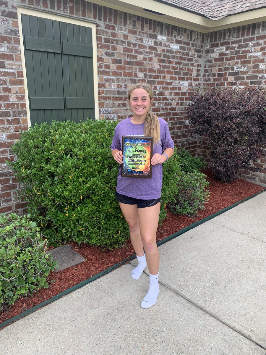 ⚡️💥Corin Waguespack and Harper Dupre were selected as players of the week for District 5-5A!  Great job ladies! <a href="/CorinWaguespack/">Corin Waguespack</a> <a href="/DupreHarper/">Harper Dupre✝️</a>