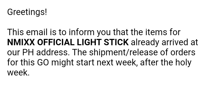 suminssceipt's tweet photo. 🌷 ꒰⁠ 𝙪𝙥𝙙𝙖𝙩𝙚𝙨 ꒱ 04/04/2023
MAKE READING A HABIT !

↠ ALL batches of NMIXX Lighstick has arrived at supplier's ph address, will send notice for rem bal on 'ls only buyers'...this will be onhand after holy week 😸
#mailove_howru https://t.co/rmLnMFpABs