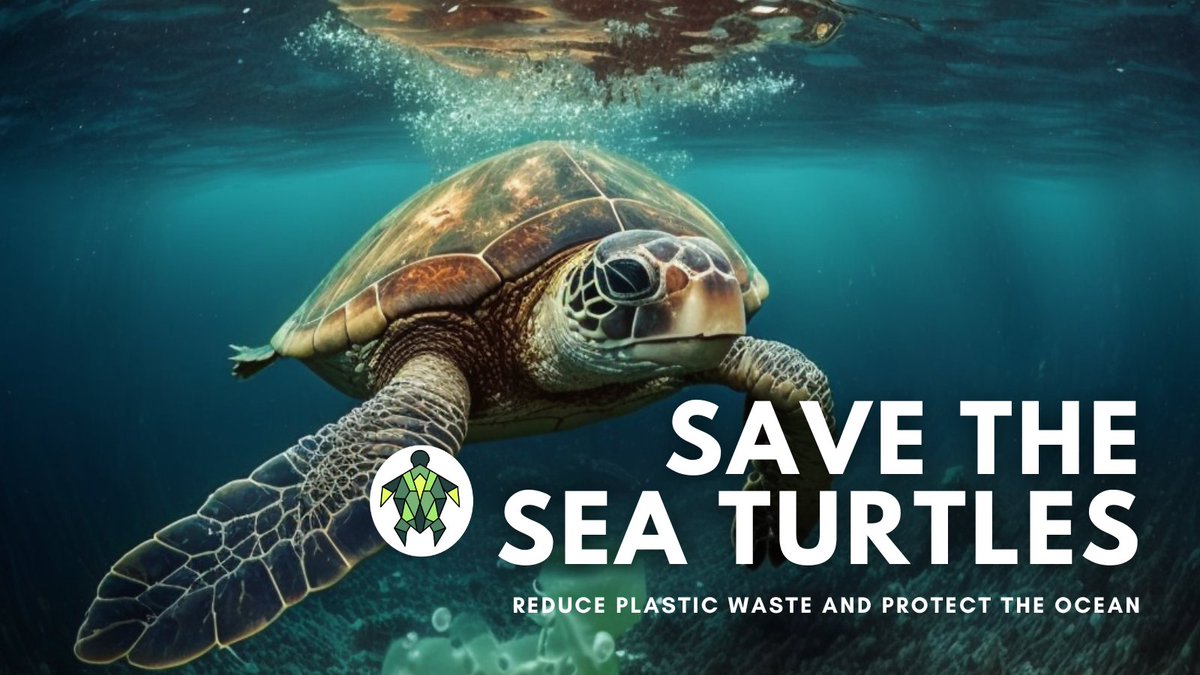 SeaTurtleBC's tweet photo. Did you know that plastic pollution threatens the health of our beloved  sea turtles and the ocean?

Let's reduce plastic waste and protect our  marine life. 🐢💚🌊 

#OceanConservation #SaveTheSeaTurtles #STBC https://t.co/YNx9dZ6Shi
