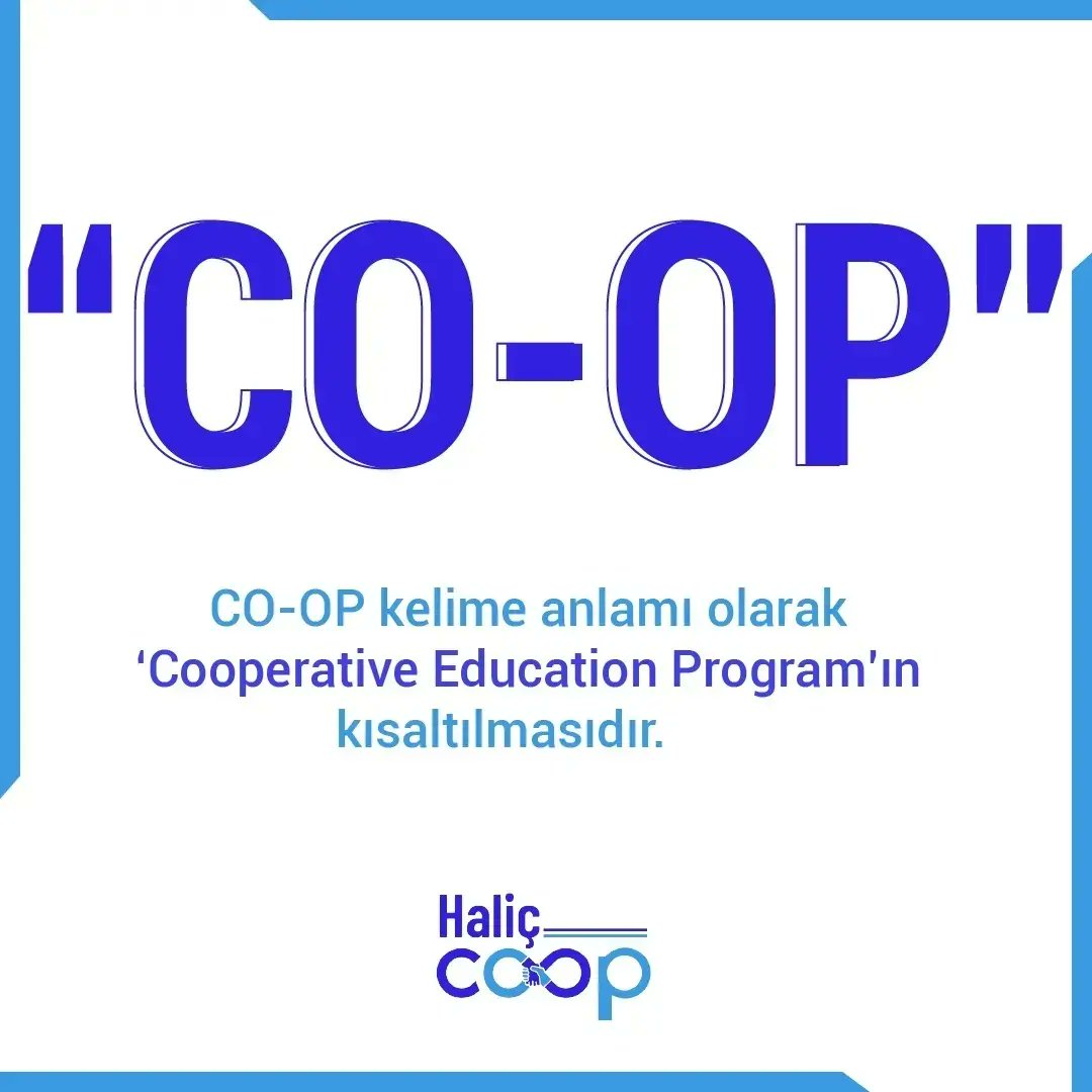 coophalic's tweet photo. CO-OP Nedir? https://t.co/5wEObPPdqr
