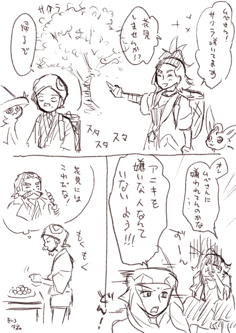 師弟の距離感
rkgk 