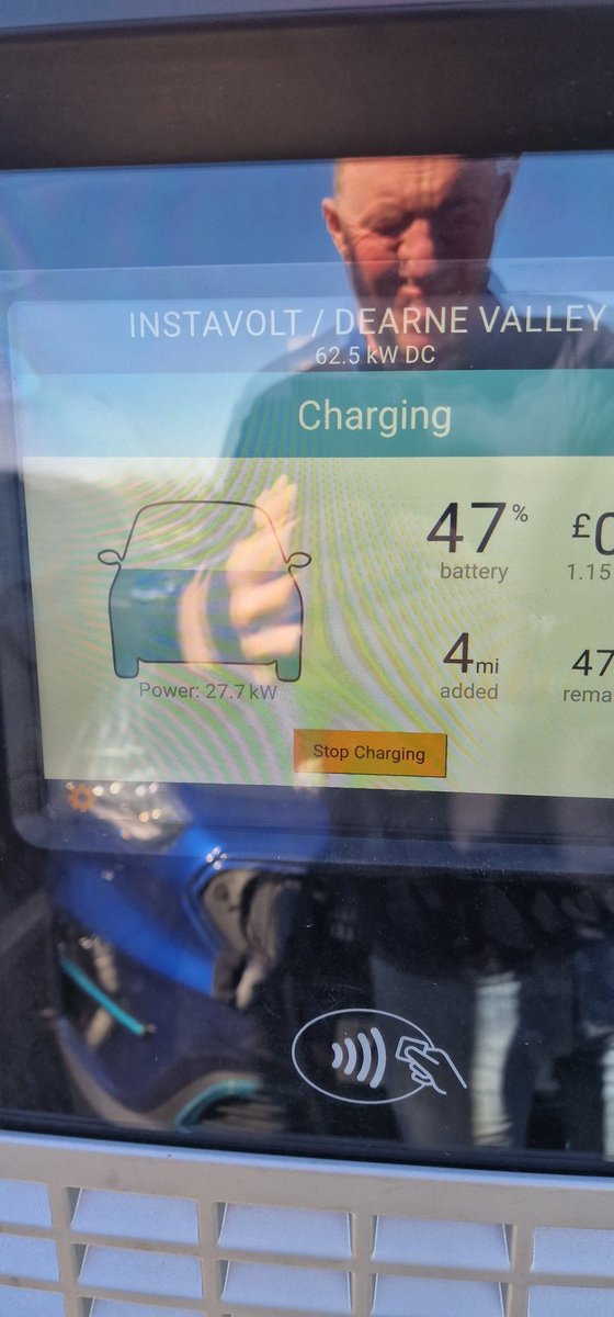 gavinjpreston's tweet photo. The lottery continues with #ukevcharging #evcharge #ukev #instavolt @InstaVoltUK charger1 60kw charger 2 25kw brilliant I have to wait 2.5 times as long and I was here first https://t.co/jiMFLDDWRf