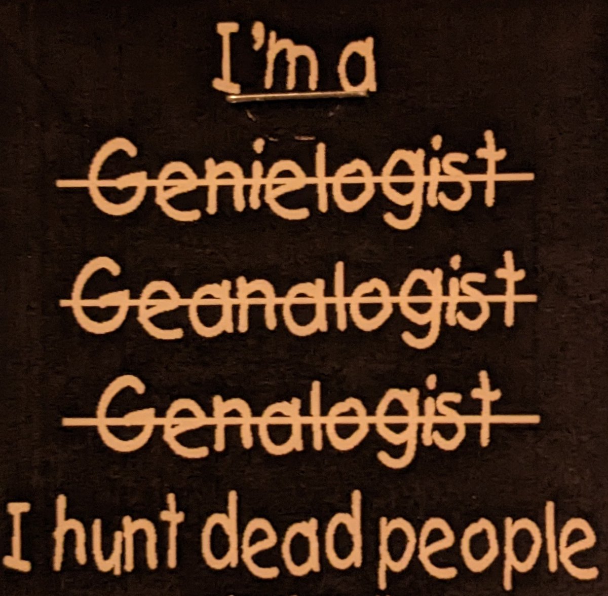 DLGenealogist's tweet photo. A little #GenealogyHumor for your day https://t.co/oF6efHb1oV
