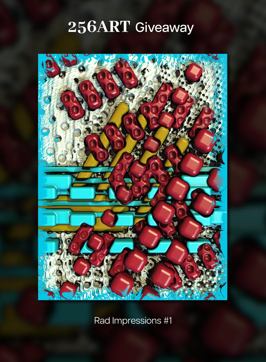 Rad Impressions launches tomorrow!

To celebrate, we're giving away one of the showcase mints, Rad Impressions #1, to one lucky winner.

To qualify:
⚪️ Follow us
⚪️ Like &amp; RT
📅 Deadline: April 9th, 9PM UTC

Good luck!