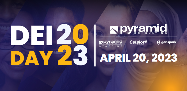 PyramidCiGlobal's tweet image. On April 20th we are thrilled to host our first ever #DEIDay for employees! This will be a time for everyone to come together to celebrate the 1-year anniversary of our Belong:IN #ERG program, as well as advancing conversations and actions around #diversity, equity &amp;amp; inclusion.