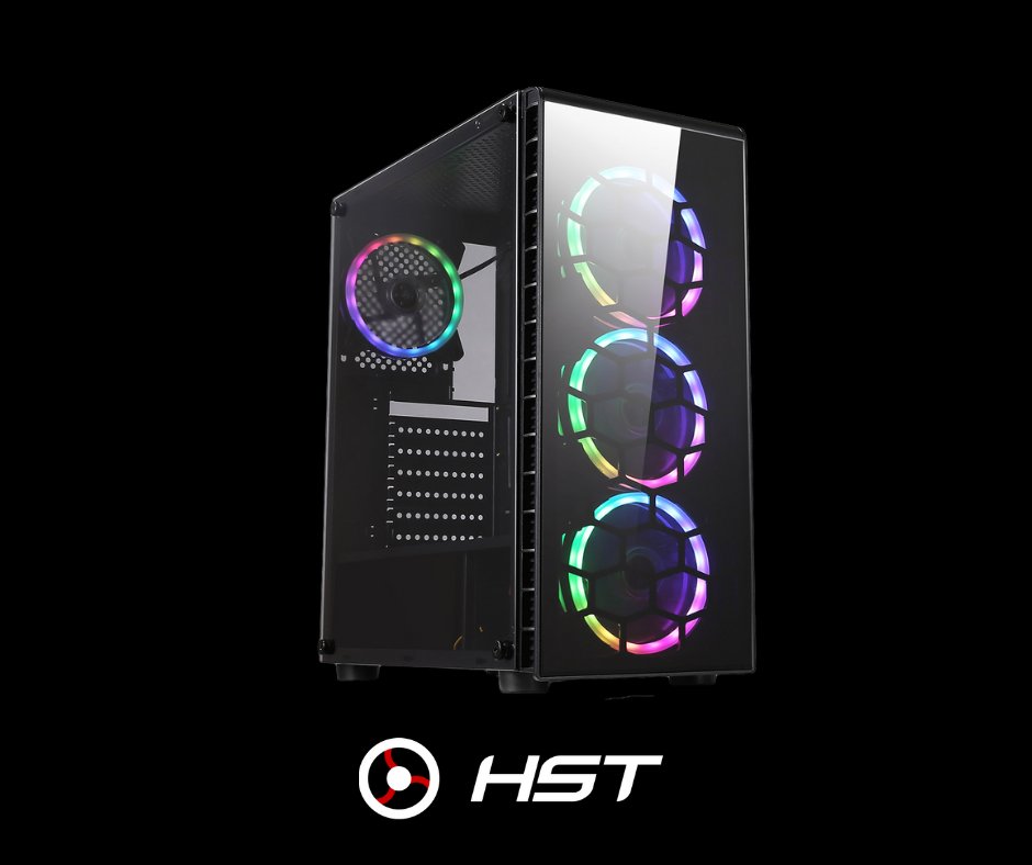 Who's got that #FridayFeeling ready for a weekend of #Gaming? 🤩

Make sure you check out our site for fantastic prices on entry-level #GamingPCs, like this HST Raider i5 Quad Core GT730 NVIDIA Customisable Gaming #PC.

Shop here: hst.co.uk/hst-radier-i5-…