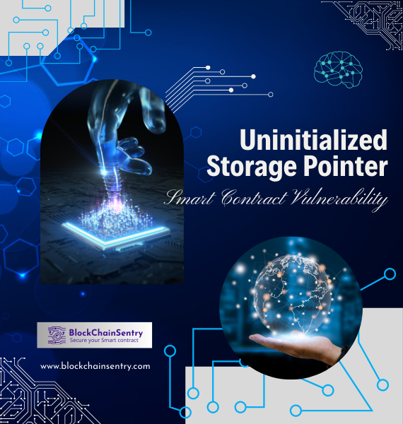 BCSentry1_0's tweet photo. How you define storage variables in #smartcontract can help in avoiding the #uninitializedpointer issue, to know how to remediate this #vulnerability, sign up with @BCSentry1_0  #blockchainforgood #blockchaintechnology 
https://t.co/Xe5RkE5KcQ https://t.co/LkFLE4XRKa