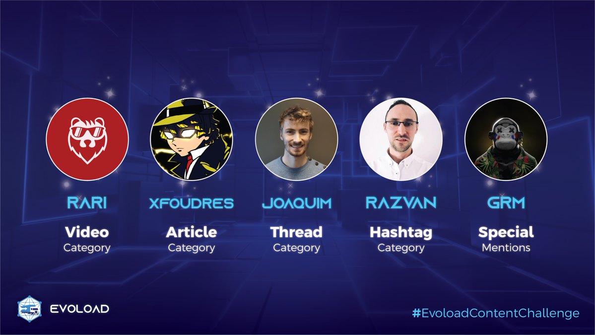 evoload's tweet image. #EvoloadContentChallenge
𝗠𝗲𝗲𝘁 𝘁𝗵𝗲 𝗝𝘂𝗱𝗴𝗲𝘀 #𝟭

The judge for the Video category is Rari @Rare44757856 from @Legion_Ventures Core-team 

‘With a background in Engineering, RRI cemented himself as a leading private researcher in the crypto space over the past three…