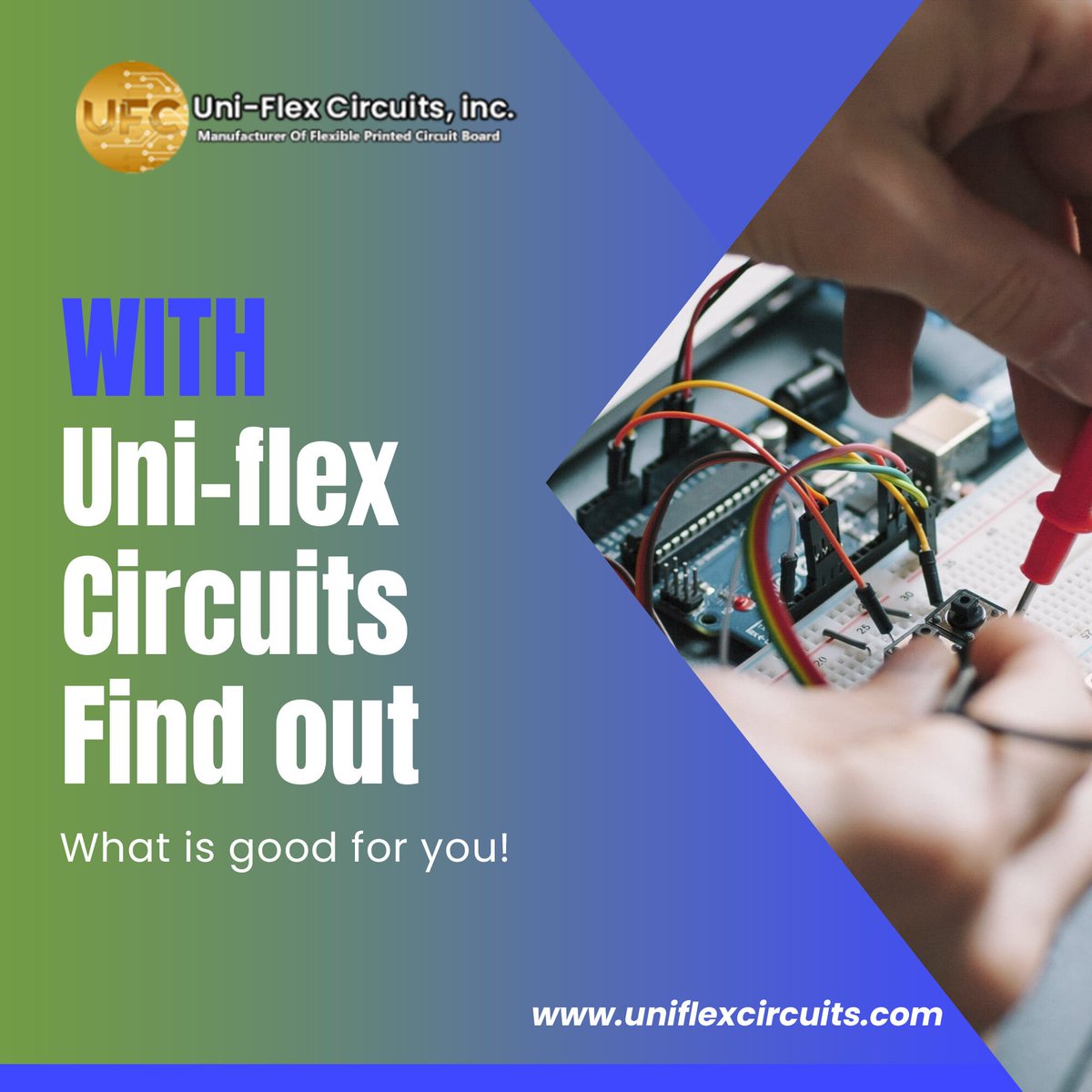 uniflexcir's tweet image. Trust in Uni-Flex Circuits for all your circuit board needs. Our dedication to quality workmanship is unmatched in the industry.

Order now :-  uniflexcircuit.com

#uniflexcircuits #uniflex #electriccircuit