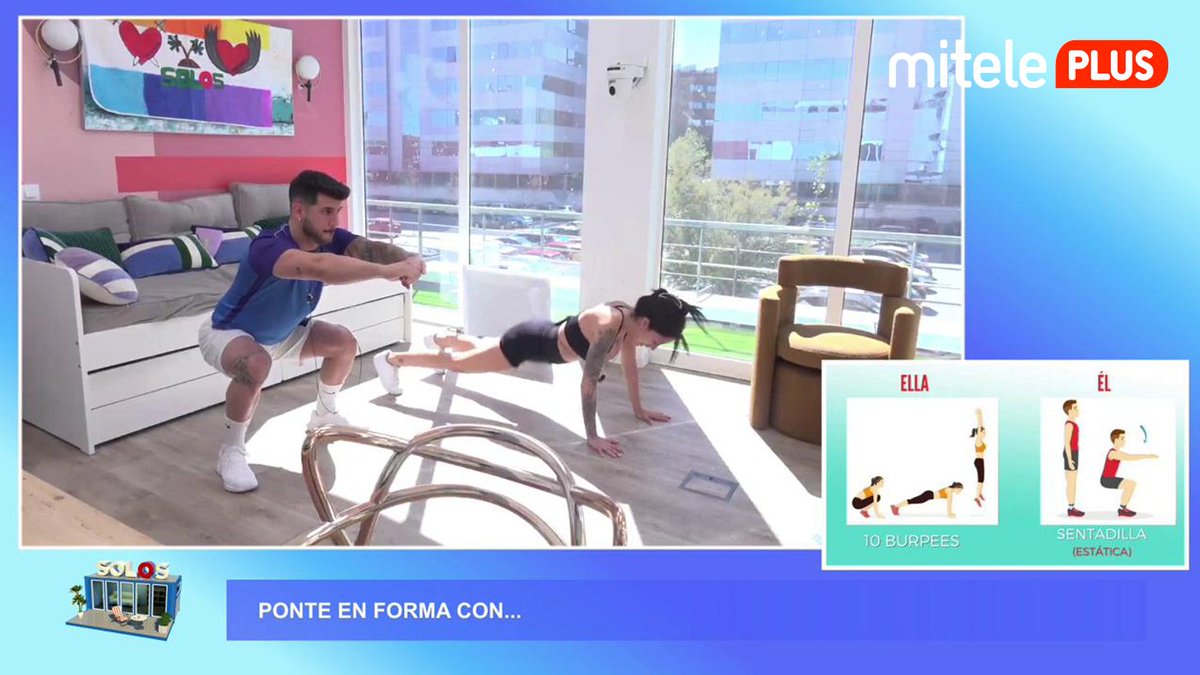 vecinosinfinity's tweet photo. Cristian y María de los Ángeles se ponen en forma con 'Solos' ¡Y lo han dado todo! #Solos4A
🔴 https://t.co/9xl01KxVC4 https://t.co/re0YFQjqsZ