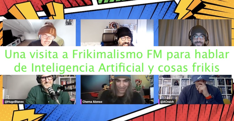 El lado del mal - Una visita a Frikimalismo FM para hablar de Inteligencia Artificial y cosas frikis elladodelmal.com/2023/04/una-vi… <a href="/frikimalismoFM/">frikimalismo FM</a> ( con señores mayores con gorros )