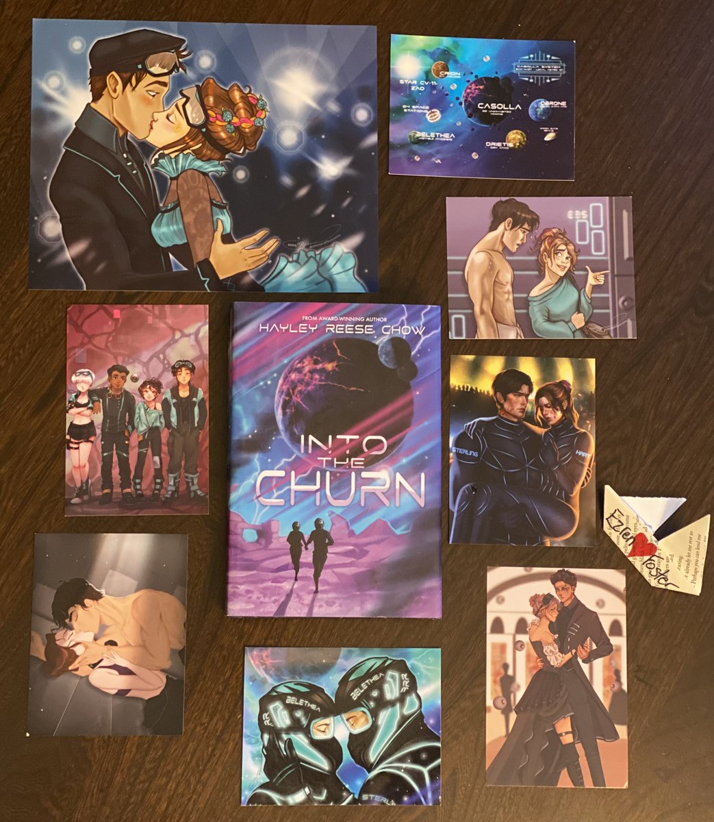 HayleyReeseChow's tweet photo. It’s release day for Into the Churn!!!!! 🎊 🥳 🎉 

If you’re into action-packed YA sci-fi with a side of swoony romance, check it out!

https://t.co/10AiJP5ejQ https://t.co/G2wTjkXfZ0