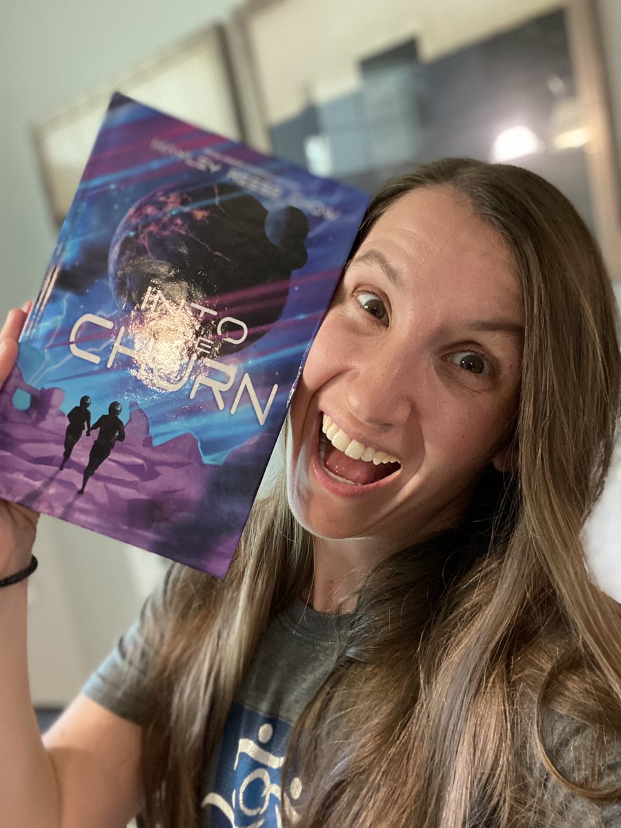 HayleyReeseChow's tweet photo. It’s release day for Into the Churn!!!!! 🎊 🥳 🎉 

If you’re into action-packed YA sci-fi with a side of swoony romance, check it out!

https://t.co/10AiJP5ejQ https://t.co/G2wTjkXfZ0
