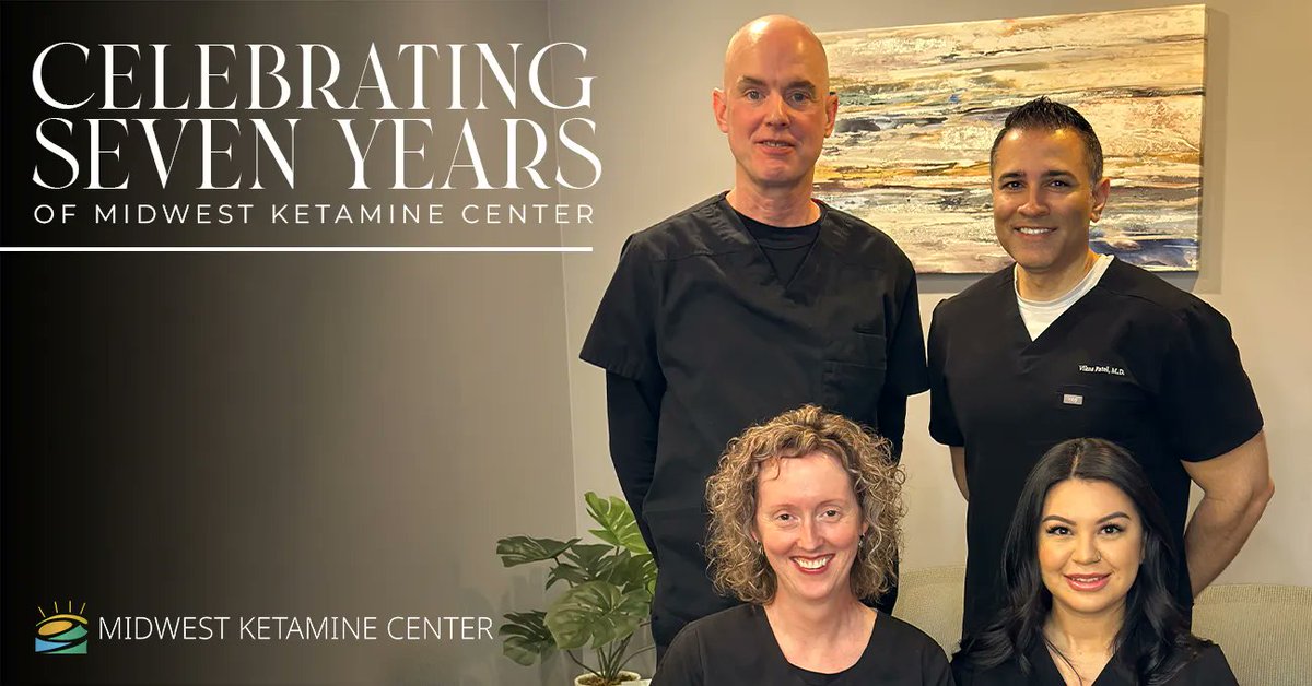 midwestketamine's tweet photo. This month marks Midwest #Ketamine’s 7th #anniversary! We continue to accept new #patients and patients who need to transfer their care to us from another practice. Call us today to get started!

📞 (224) 232-8910
✉️ info@midwestketaminecenter.com
💻 https://t.co/hqy9RLFVeH https://t.co/7bJZfMxsmF