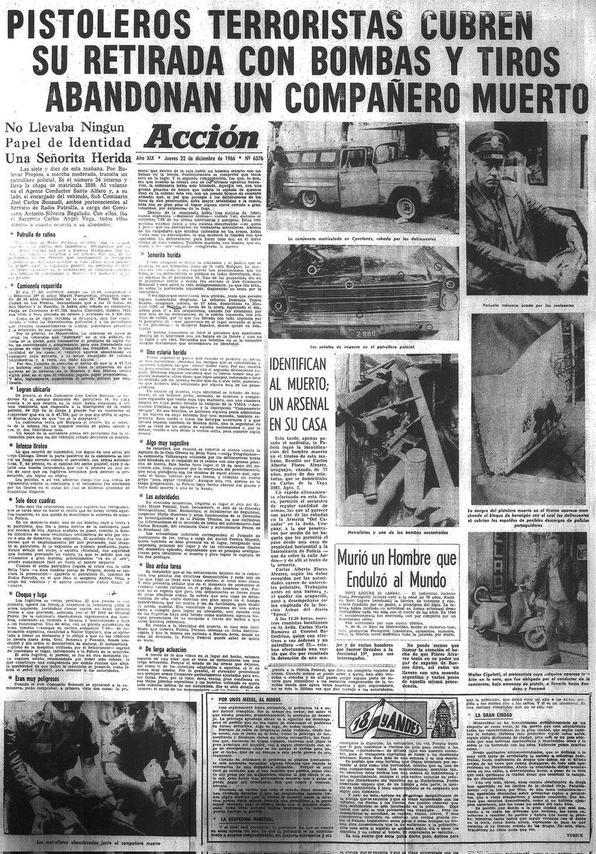 JuanPaulPocitos's tweet photo. ESE CUENTO YA FUÉ .
Los desaparecidos no fueron más que complices y encubridores de los guerrilleros terroristas y apátridas que aruinaron un pais pacifico.
Muchos de los que huyeron también.
Estos tipos empezaron una guerra y querían salir Olímpicos. https://t.co/JYLVoyuVoO
