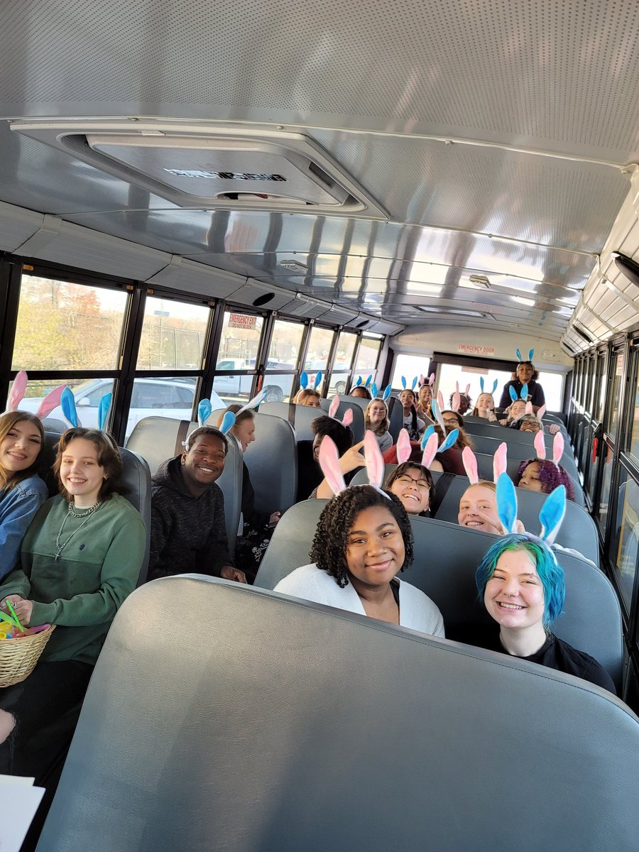 On our way to deliver candy eggs and prizes to the pre-k classes around the district! #woodburpride #goherd <a href="/WoodburyCitySch/">WoodburyCitySchools</a>