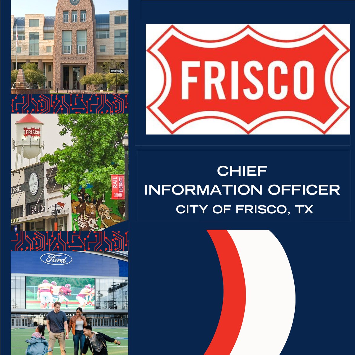 The City of Frisco, TX is looking for a Chief Information Officer! Interested applicants need to send their resume/cover letter to  resumes@affionpublic.com by May 1st

#cio #chiefinformationofficer #friscotx #frisco #jobopening #jobopportunity #texas #tx #affionpublic