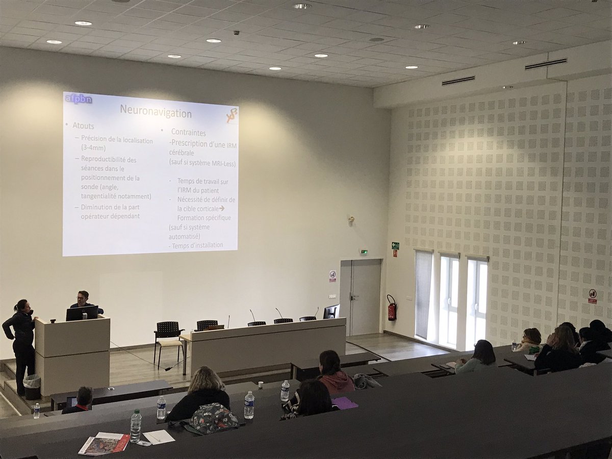 LeslieWallart's tweet photo. En #Direct au @ChVinatier ! 
🧠 2 jours de formation sur les #stimulations #cérébrales en #psychiatrie, par la #sectionSTEP de l’@afpbn 
☑️ Actualités, techniques et recommandations en #rTMS #tDCS #ECT https://t.co/cLX3eU5aWJ