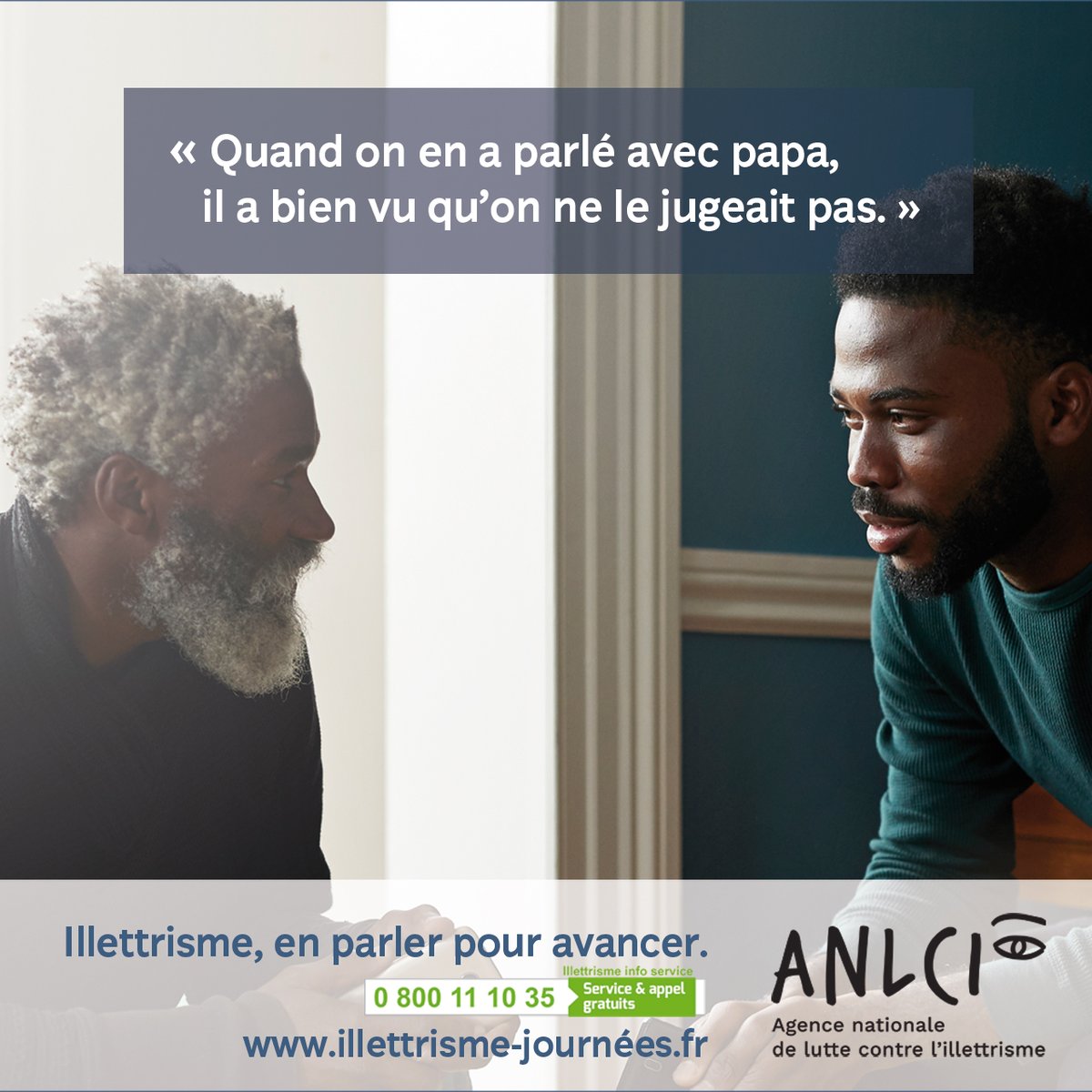 ANLCI_Lyon's tweet photo. Illettrisme, en parler pour avancer.

Libérons la parole, parlons ensemble d’illettrisme en vue des Journées Nationales d’Action contre l’Illettrisme septembre 2023. Agissons pour informer, donner à voir les solutions.

#JNAI2023 #enparlerpouravancer https://t.co/mCixqxxtRg https://t.co/VxtcdYZqrq