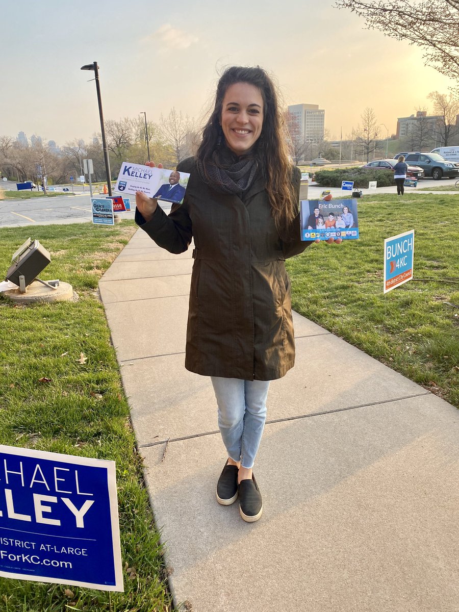 It’s a beautiful day to vote! ☀️ 🗳️ 

Rooting for my friends @mkelleykc and <a href="/EricWBunch/">Eric Bunch</a> and hope you will too!