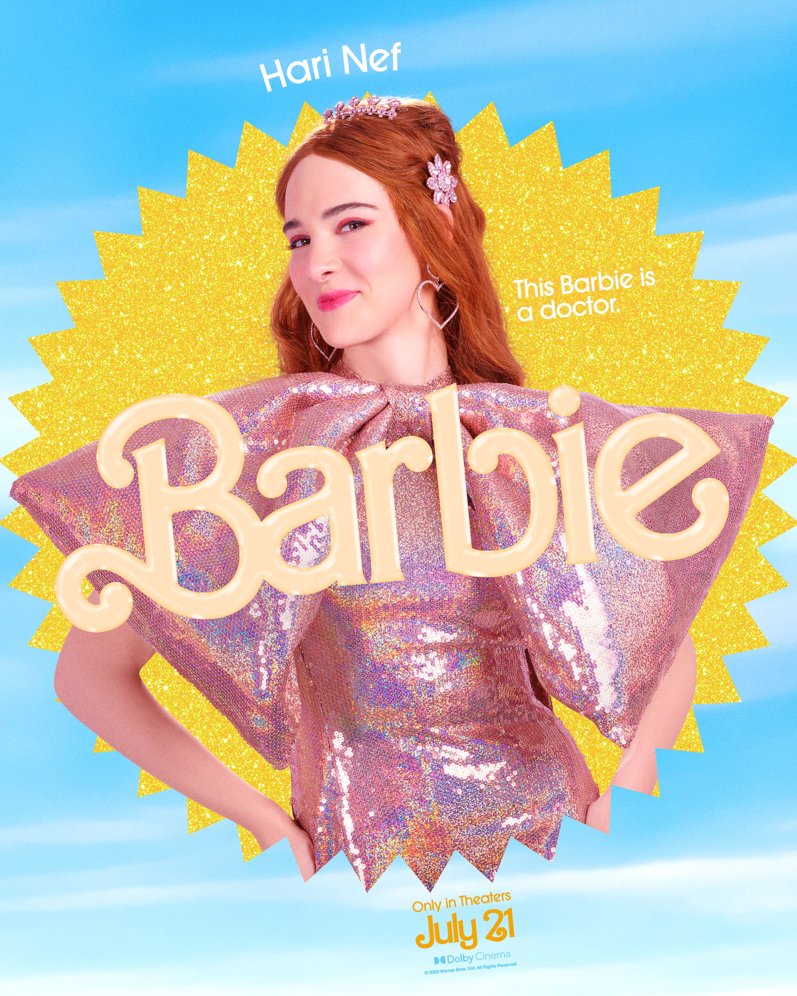 Barbie 2023 karakterposters